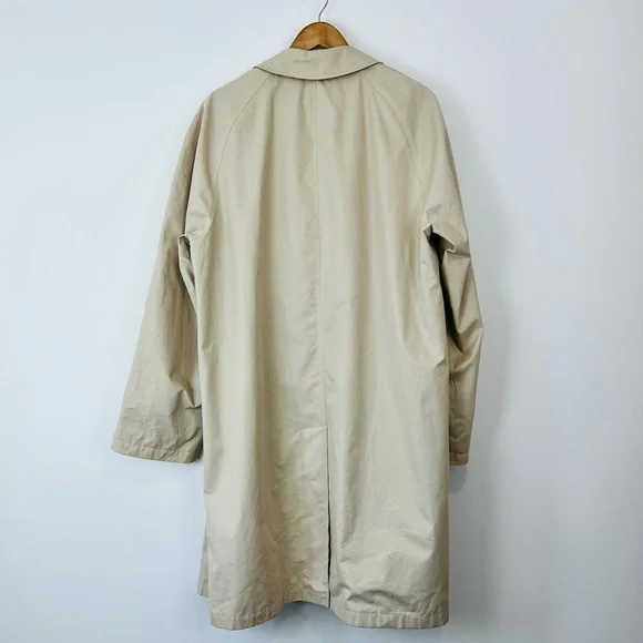 Burberry Beige Nova Check Lined Classic Utility Trench Coat UK L - Picture 12 of 16